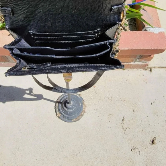 Aldo crossbody purse. Black wallet size. - Picture 8 of 12